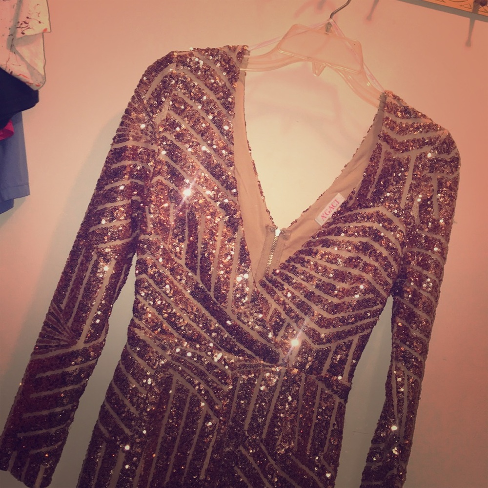 Gold romper